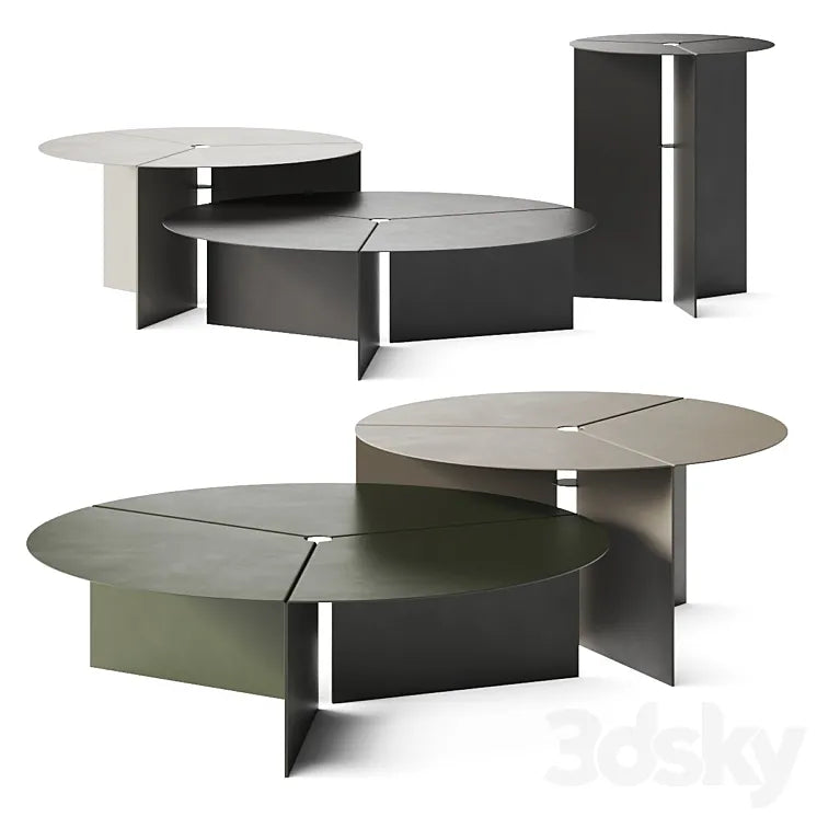 April Furniture Peace Coffee Tables 3DSMAX Model