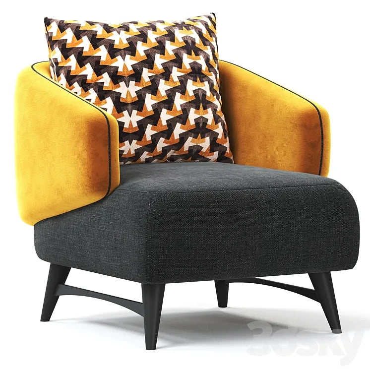 Aries arm chair 3DSMAX Model