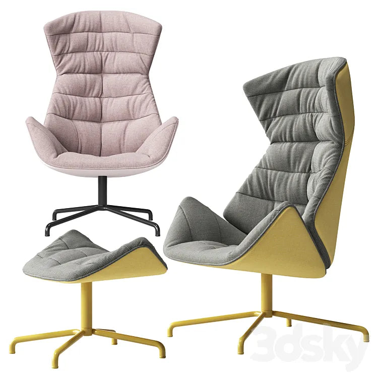 Armchair 808 by THONET 3DSMAX Model