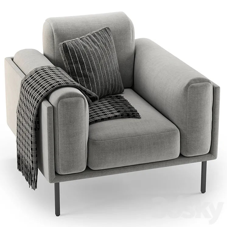Armchair AMURA GIORGIO 3DSMAX Model