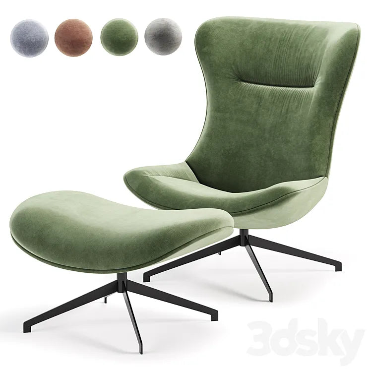 Armchair Amy 3DSMAX Model