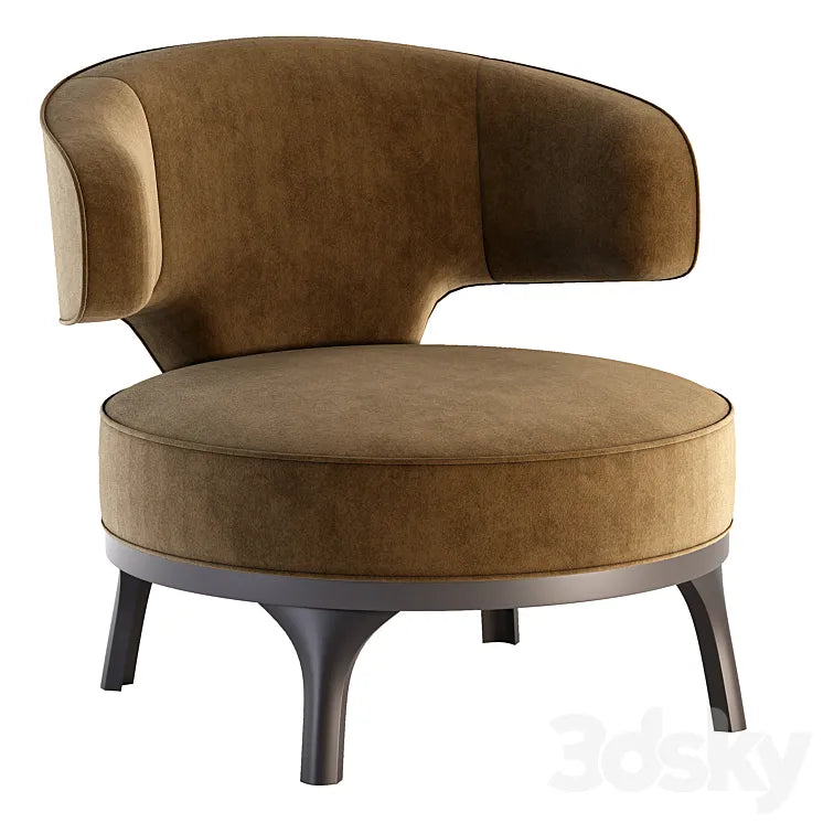 Armchair by martinez cardona 3DSMAX Model