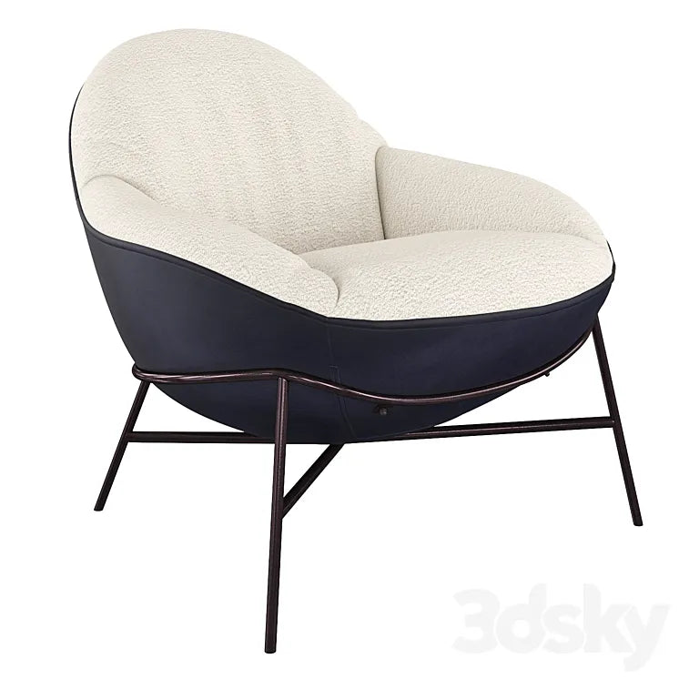 Armchair Debra 3DSMAX Model