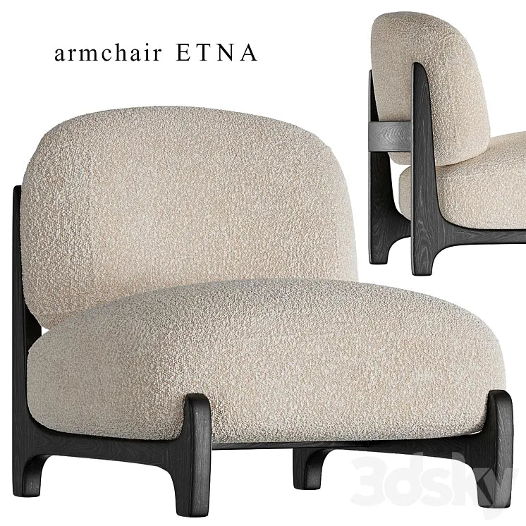 Armchair ETNA by Corner design 3DSMAX Model