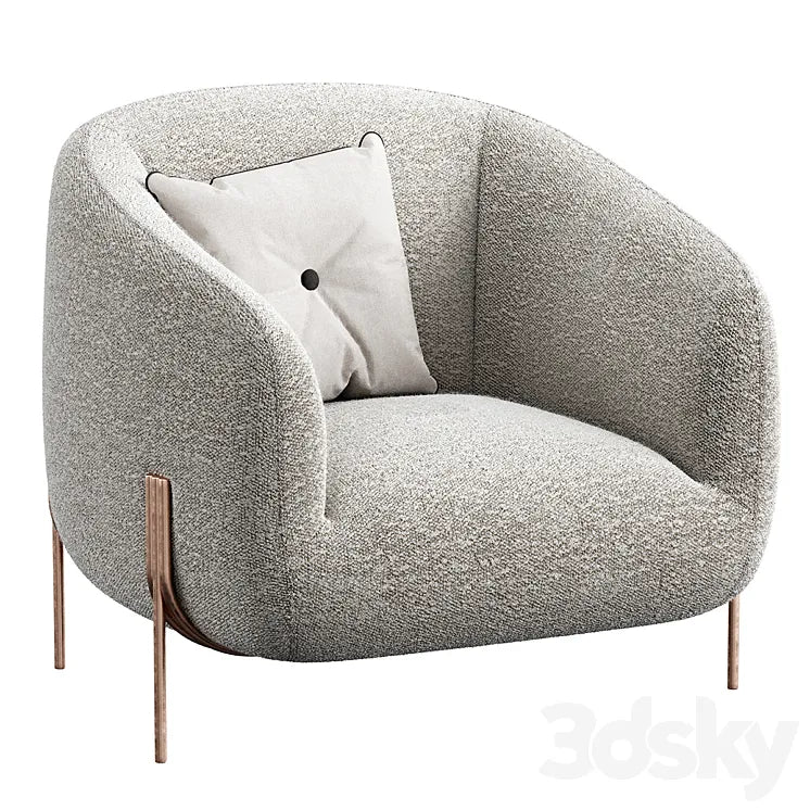 Armchair Geo Saba 3DSMAX Model