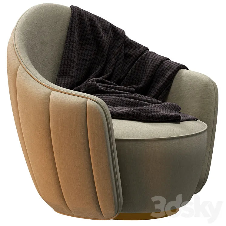 Armchair Hermes 3DSMAX Model