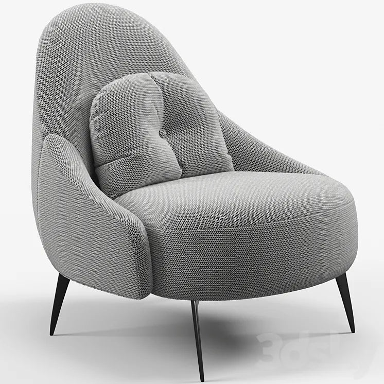 Armchair Leslie GORGEOUS FURNITURE 3DSMAX Model