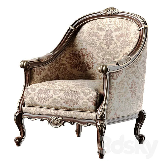 Armchair "Luigi" 3ds Max