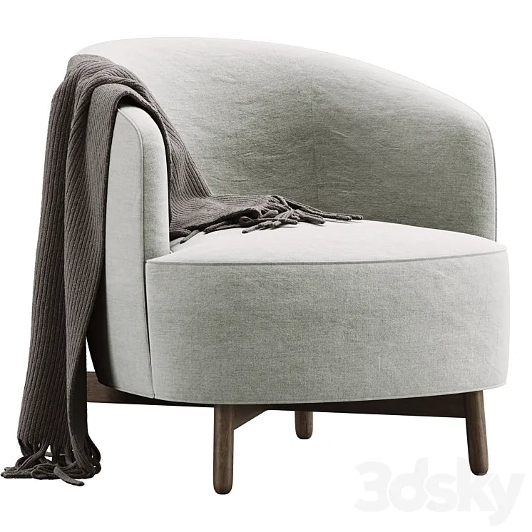 Armchair porada copine 3DSMAX Model