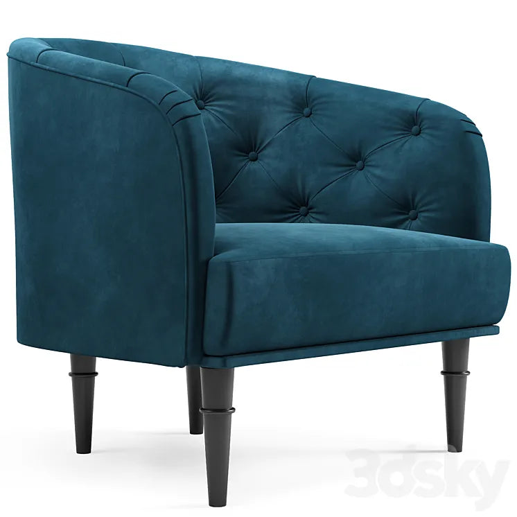 Armchair Shento Barhat Ocean 3DSMAX Model
