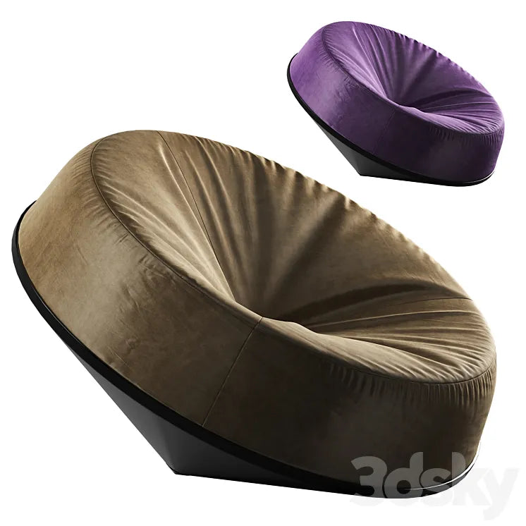 Armchair SPIN by BBB 3DSMAX Model