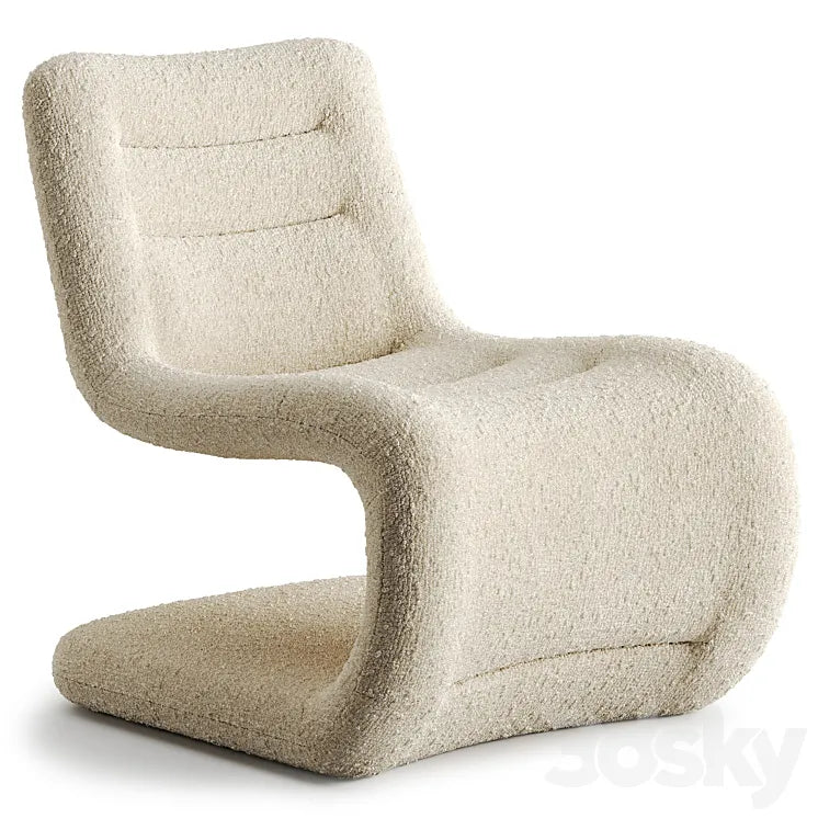Armchair Wilson La Redoute AM.PM. 3DSMAX Model