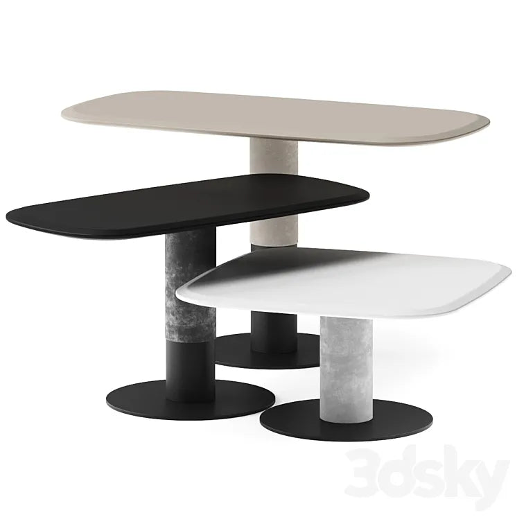 Art Nova Dynamic Coffee Tables 3DSMAX Model