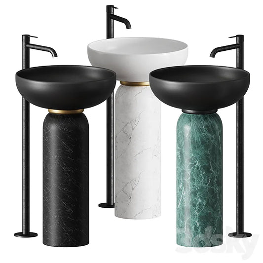 Artceram JOLIE Washbasin 3DS Max