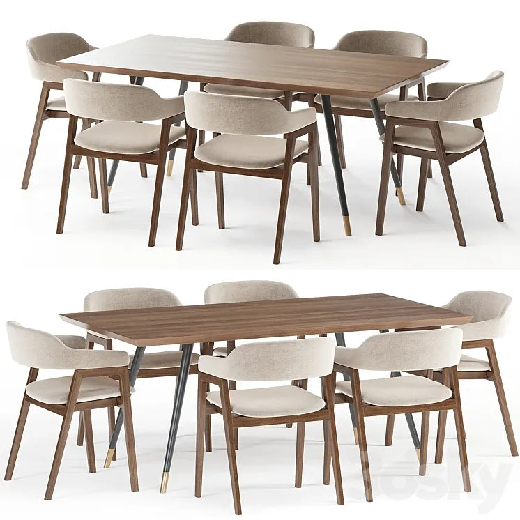 Article Savis Dining Chair2 3DSMAX Model