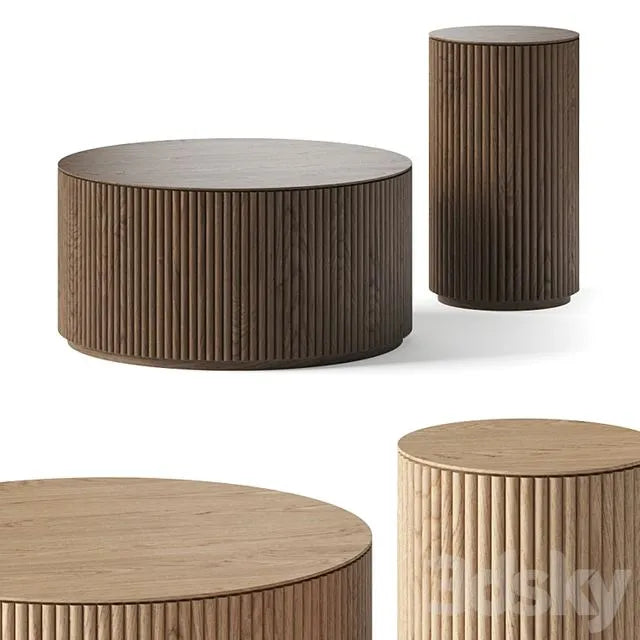 Asplund Grand Palais Coffee Tables 3dsMax Model