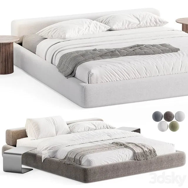 Atom Slow Bed 3dsMax Model