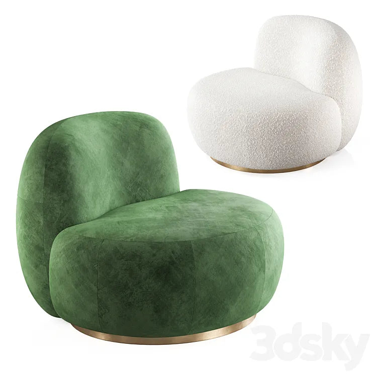 B-15z Armchair by Secolo 3DSMAX Model