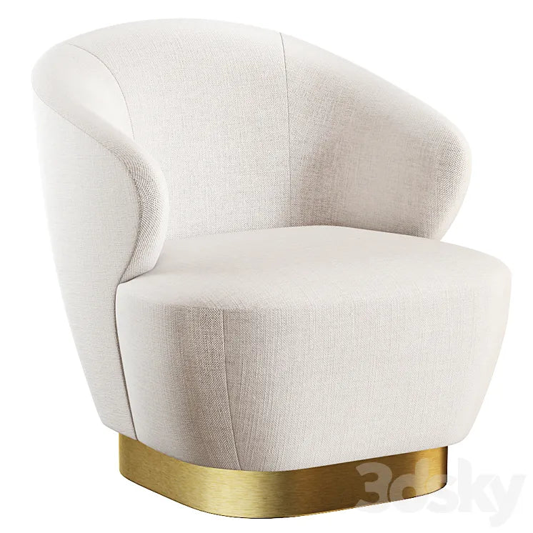 BAKER Lambert Swivel Chair 3DSMAX Model
