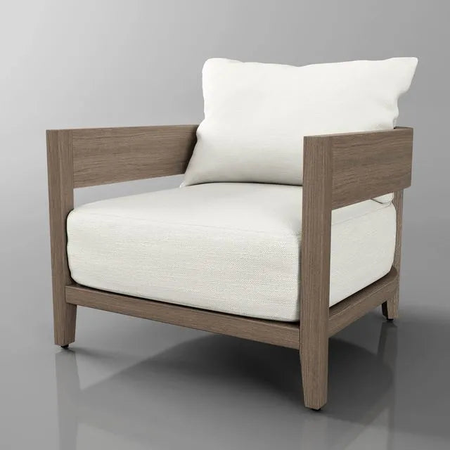 Balmain teak lounge chair 3dsMax Model