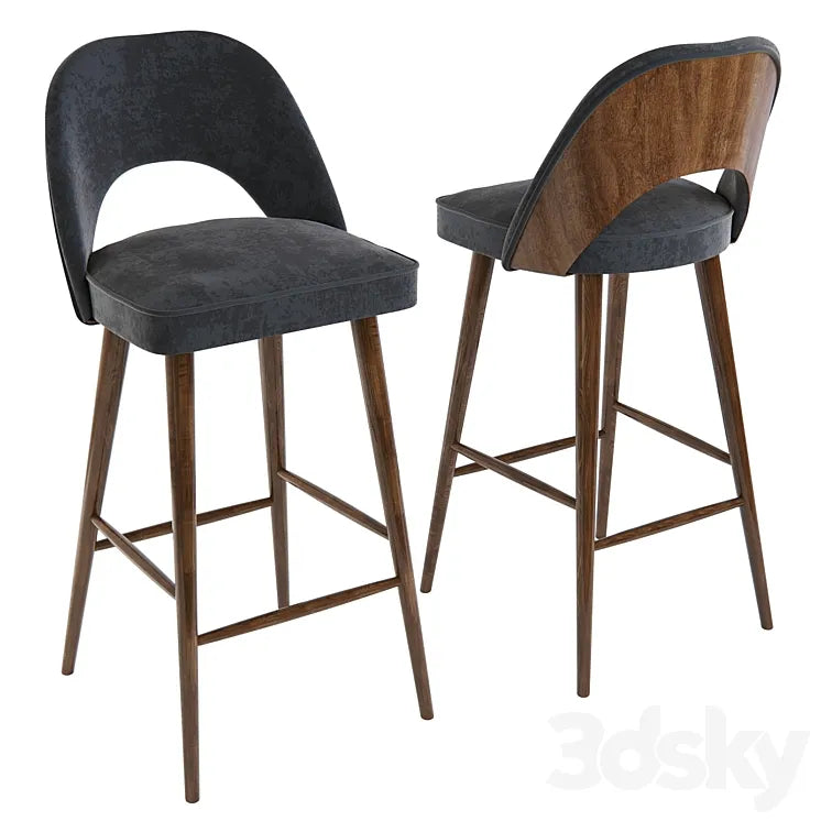 Bar stool GLORI-9 from Stella 3DSMAX Model