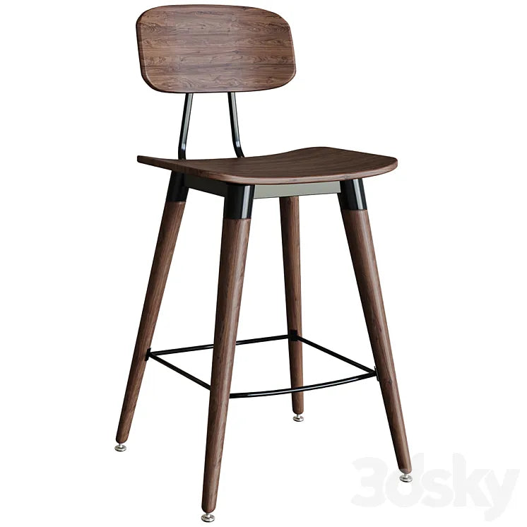 Bar stool Lao Bar Stool Chair 3DSMAX Model