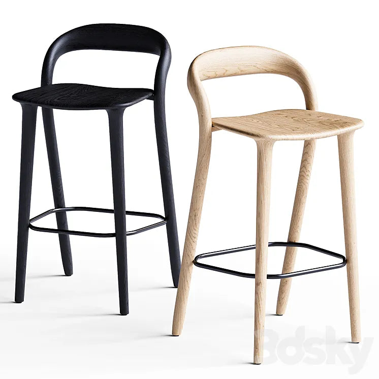 Bar stool Lugano 3DSMAX Model