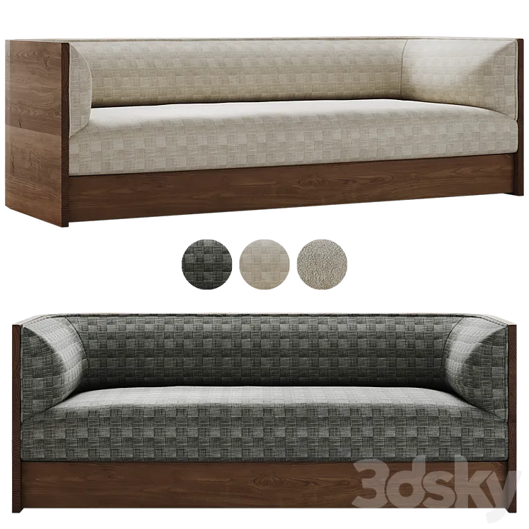 Barrel Lounge by Mr and Mrs White 3DSMAX Model