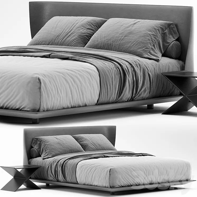 B&B Italia Alys Bed 3DSMAX Model