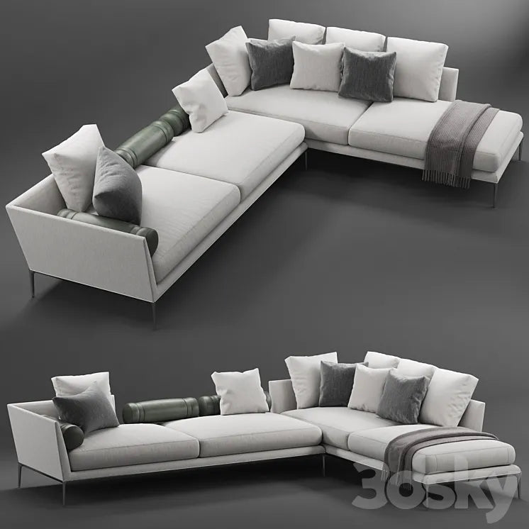 B&B italia Atoll sofa system 3DSMAX Model