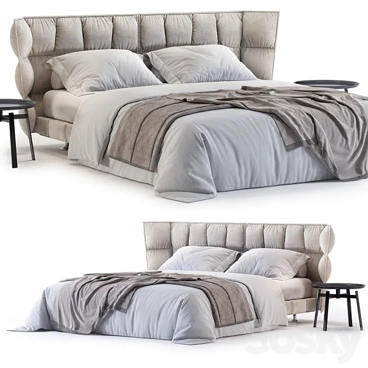 B&B Italia Husk Bed 3DSMAX Model