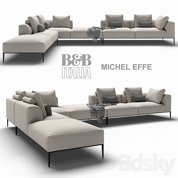 B&B ITALIA MICHEL EFFE 3DSMAX Model