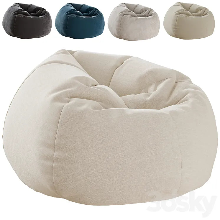 Bean bag chair 3DSMAX Model