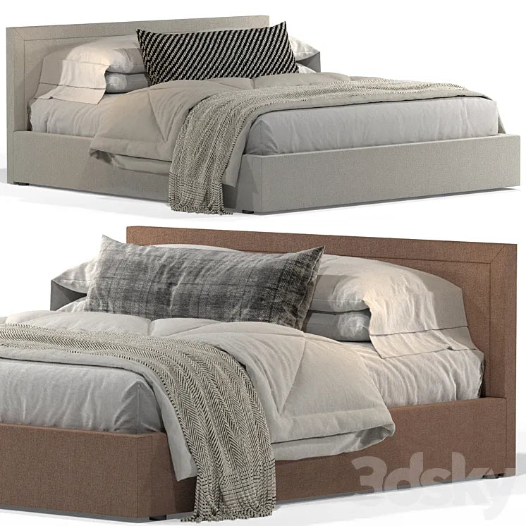 Bed Askona Sonata 200x200 3DSMAX Model
