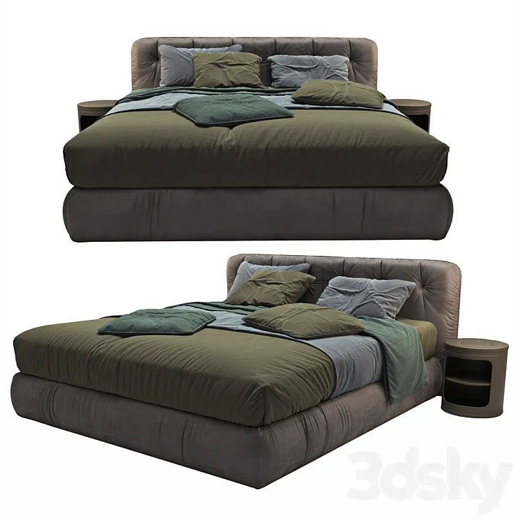 Bed Emmebi VITTORIA 3DSMAX Model