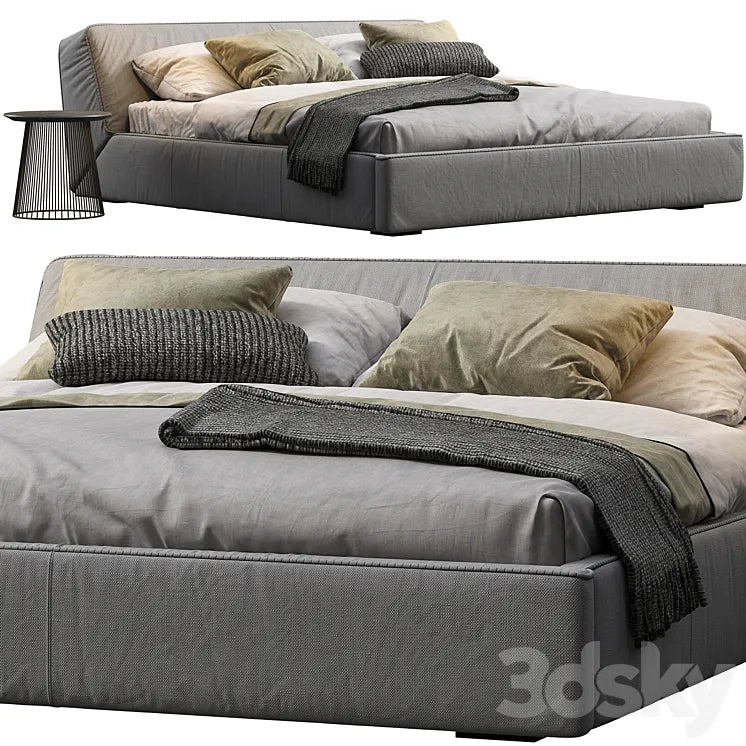 Bed Gamma Oxer Night 3DSMAX Model