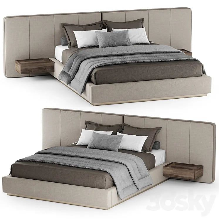 Bed Laskasas BONNIE 3DSMAX Model