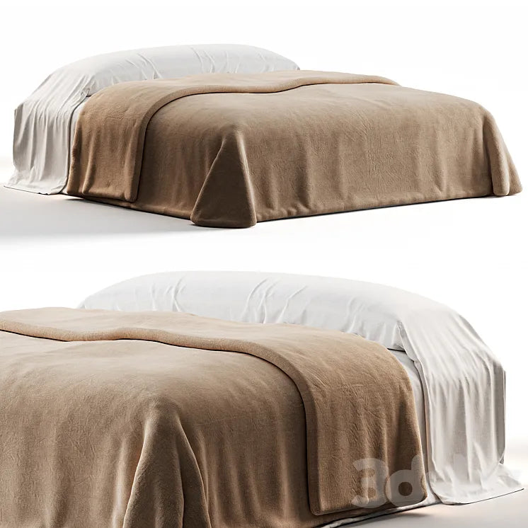 Bed linen zara home 13 3DSMAX Model