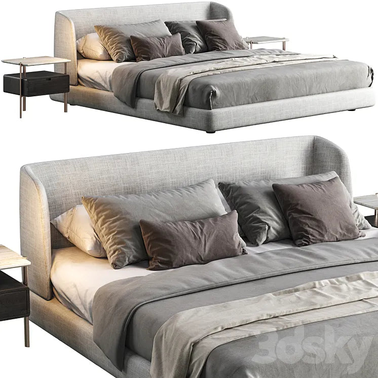 Bed MisuraEmme Virgin 3DSMAX Model