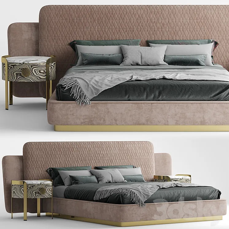 Bed OPERA SHEILA 3DSMAX Model