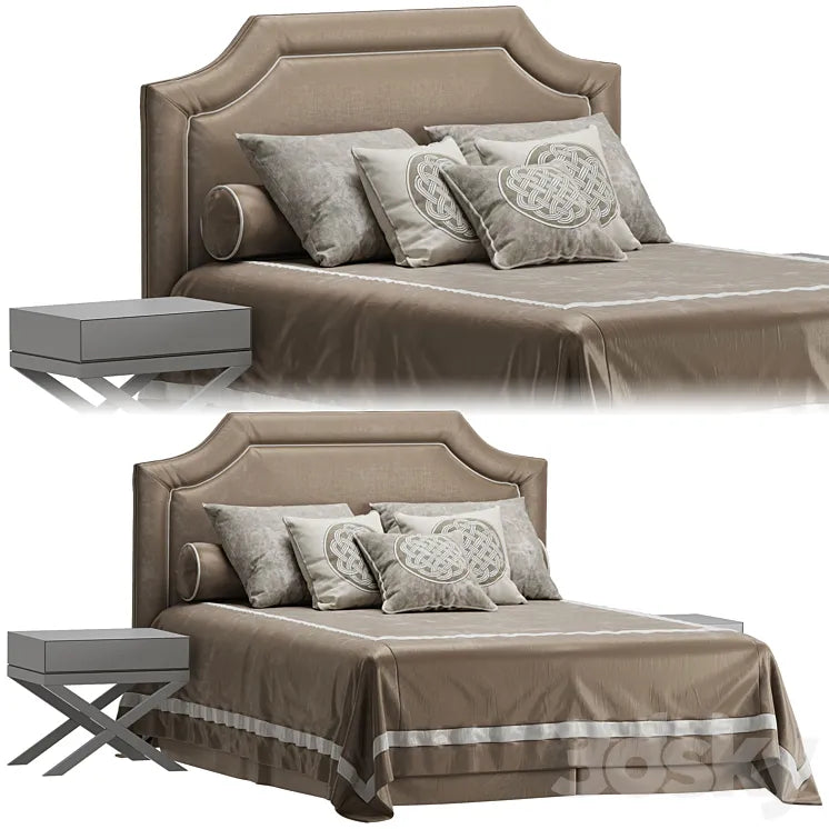 Bed Softhouse Cosimo 3DSMAX Model