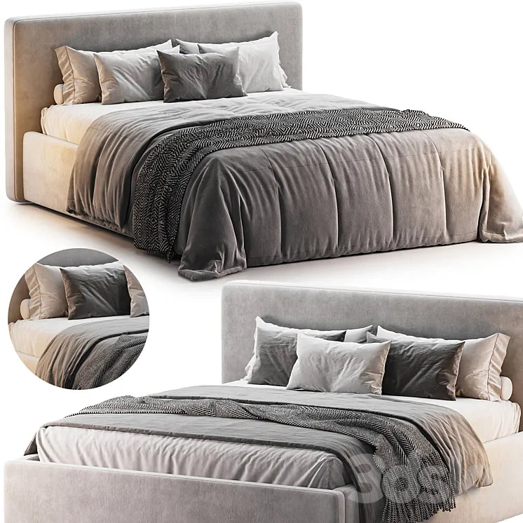 Bed Tokio 3DSMAX Model