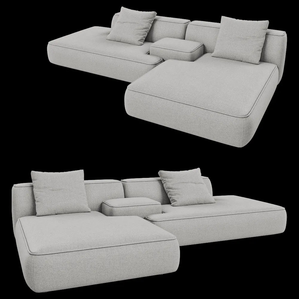 Beds one - Sofa Aima 3ds Max