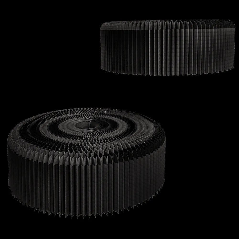 Beds one - Stool Folding Paper 305-915 mm 3ds Max