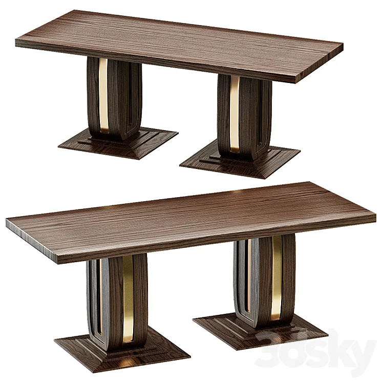 Beekman dining table 3DSMAX Model