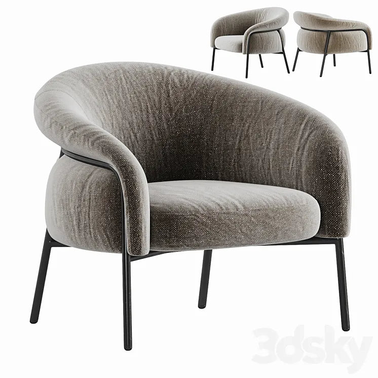 Belly Armchair 3DSMAX Model