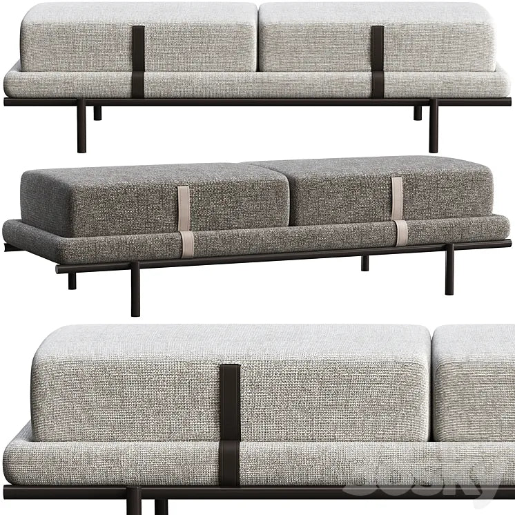 Bench Flou New Bond 3DSMAX Model