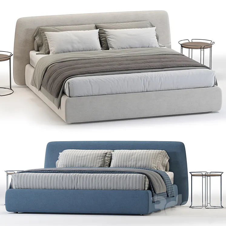 Boca Slimbed Bed No.2 3DSMAX Model