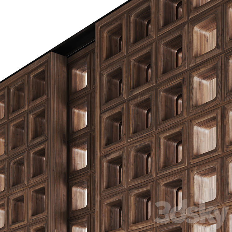 BOGART Decorative sliding partition from Mezzo 3DS Max Model