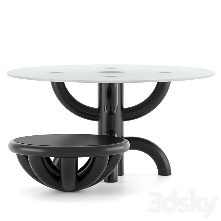 Bold Table Set by TOLGA SENCER 3DSMAX Model